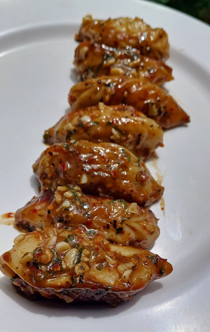 Butter Garlic Momos