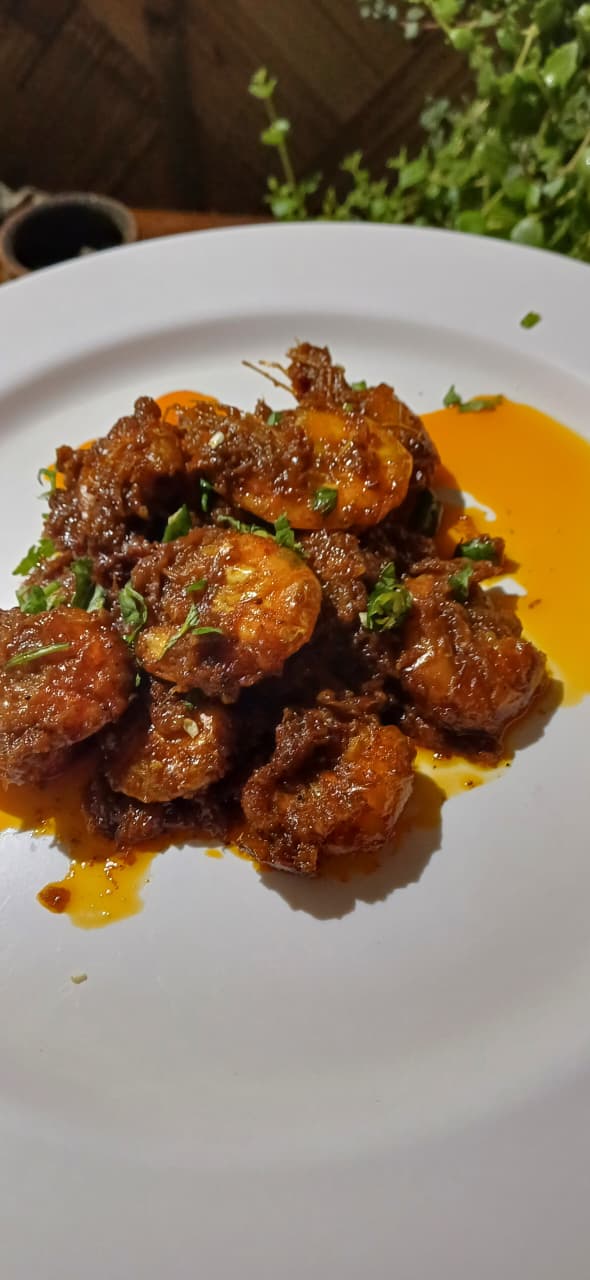 Prawns Tawa Masala